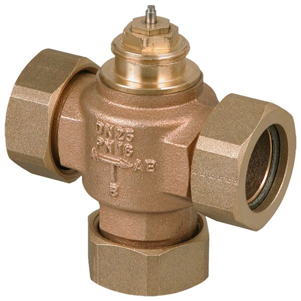 3-way unit valve, PN 16