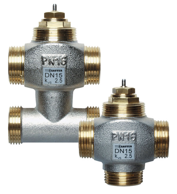 3-way unit valve, PN 16