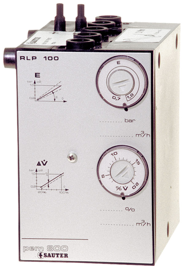 Pneumatic air-volume transducer